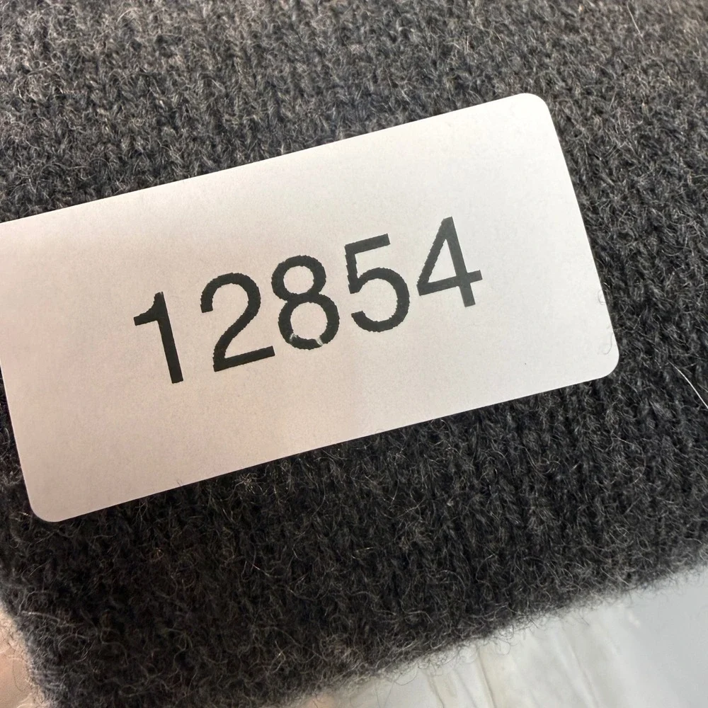 Patagonia Recycled Cashmere Crewneck Mens M Forge Grey 50525 Wool Blend Sweater